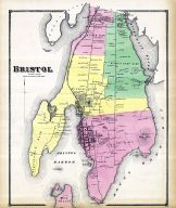 Bristol, Rhode Island State Atlas 1870